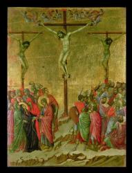 Crucifixion, 1308-11 (tempera) | Obraz na stenu