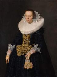 Portrait of a Young Woman, 1632 (oil on panel) | Obraz na stenu