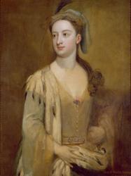 A Woman, called Lady Mary Wortley Montagu, c.1715-20 (oil on canvas) | Obraz na stenu