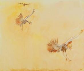 crowned crane, 2014 (oil on canvas) | Obraz na stenu