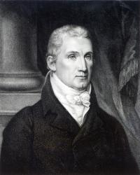 James Monroe, engraved by Thomas Gimbrede (1781-1832) (engraving) (b/w photo) | Obraz na stenu