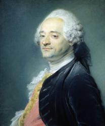 Portrait of Maurice Quentin de la Tour (1704-88), 1750 (pastel on paper) | Obraz na stenu