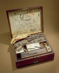 Paintbox of John James Audubon (1785-1851) (photo) | Obraz na stenu