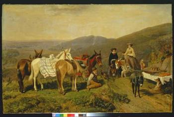 In the Malvern Hills, 1858 | Obraz na stenu