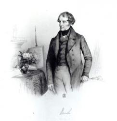 Portrait of Lord John Russell (1792-1878) (engraving) (b/w photo) | Obraz na stenu