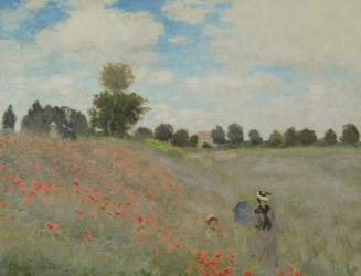 Wild Poppies, near Argenteuil (Les Coquelicots: environs d'Argenteuil), 1873 (oil on canvas) | Obraz na stenu