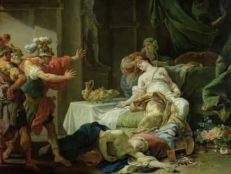 The Death of Cleopatra, 1755 (oil on canvas) | Obraz na stenu
