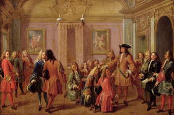 First Promotion of the Order of Saint Louis, 10th May 1693 (oil on canvas) | Obraz na stenu