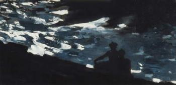 Moonlight on the Water, c.1906 (oil on canvas) | Obraz na stenu