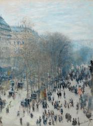 Boulevard des Capucines, 1873-4 (oil on canvas) | Obraz na stenu