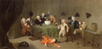 A Midnight Modern Conversation, c.1732 (oil on canvas) | Obraz na stenu