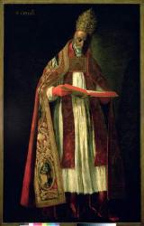 St. Gregory the Great (c.540-604) (oil on canvas) | Obraz na stenu