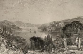 Boumeli Hissar, or the Castle of Europe (engraving) | Obraz na stenu