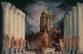 Destruction of the Temple of Jerusalem by Titus (oil on canvas) | Obraz na stenu
