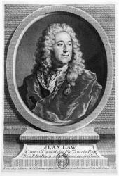 John Law (1671-1729) (engraving) (b/w photo) | Obraz na stenu