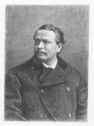 Wilhelm von Hertz (engraving) | Obraz na stenu