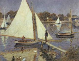 The Seine at Argenteuil, 1874 (oil on canvas) | Obraz na stenu