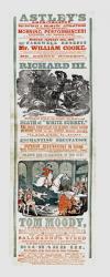 Astley's Circus poster advertising the Farewell Benefit of Mr. William Cooke, January 30th, 1860 (colour litho) | Obraz na stenu