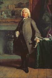 Portrait of Samuel Richardson (1689-1761) 1750 (oil on canvas) | Obraz na stenu