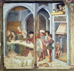 The Marriage at Cana, 1470 (fresco) | Obraz na stenu