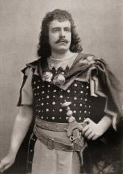Jean de Reszke, 1850  1925. Polish tenor. Seen here in the role of Tristan. From Jean de Reszke and The Great Days of Opera, published 1933. | Obraz na stenu