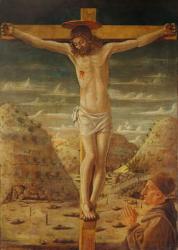 The Crucifixion (oil on panel) | Obraz na stenu