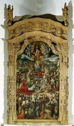 Au Juste Poids Veritable Balance (True Weight, True Scales) 1518 (oil on panel) | Obraz na stenu