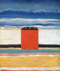 Red House, 1932 (oil on canvas) | Obraz na stenu