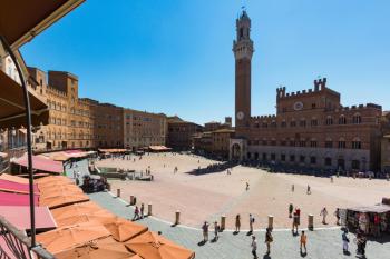 Piazza del Campo, Siena, Tuscany, Italy (photo) | Obraz na stenu