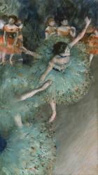 Swaying Dancer (Dancer in Green), 1877-79 (pastel & gouache on paper) | Obraz na stenu