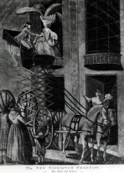 The new fashioned Phaeton (engraving) | Obraz na stenu