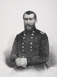 Portrait of Philip Henry Sheridan (1831-88) (litho) | Obraz na stenu