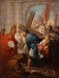 Heraclius Carrying the Cross, c.1728 (oil on canvas) | Obraz na stenu