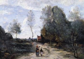 The Road (oil on canvas) | Obraz na stenu