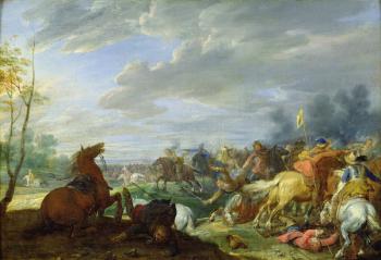 Shock cavalry (oil on canvas) | Obraz na stenu