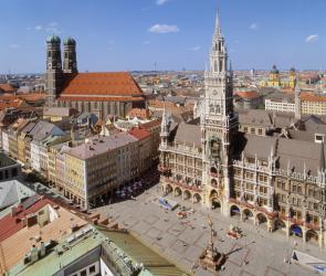 View of Marienplatz (photo) | Obraz na stenu