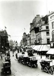 Regent Street, 1910s (b/w photo) | Obraz na stenu