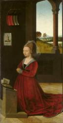 Portrait of a Female Donor, c.1455 (oil on panel) | Obraz na stenu