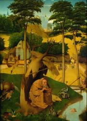 Temptation of St. Anthony, 1490 (oil on panel) | Obraz na stenu