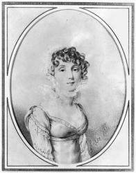Portrait of Caroline Bonaparte (1782-1839) 1811 (b/w photo) | Obraz na stenu