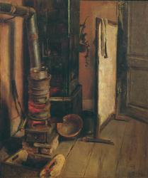 The Stove (oil on canvas) | Obraz na stenu