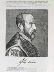 Abraham Ortelius (1527-98) illustration from Volume IV of 'Narrative and Critical History of America', 1886 (engraving) | Obraz na stenu