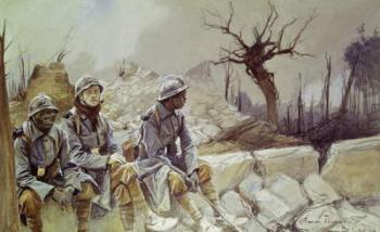 Dampierre, July 1916 (oil on canvas) | Obraz na stenu