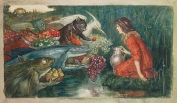 Goblin Harvest, c.1910 (w/c on paper) | Obraz na stenu
