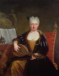 Portrait of Faustina Bordoni, Handel's singer | Obraz na stenu