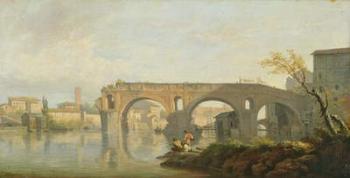 The Ponte Rotto, Rome (oil on canvas) | Obraz na stenu