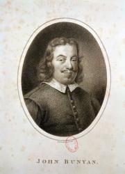 John Bunyan (1628-88) engraved by John Collier (engraving) | Obraz na stenu