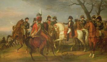 Napoleon (1769-1821) Giving Orders before the Battle of Austerlitz, 2nd December 1805, 1808 (oil on canvas) | Obraz na stenu