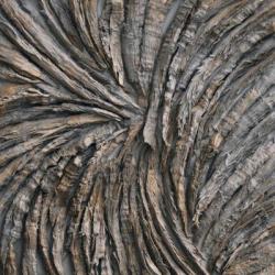 Engage, 2011, bark embedded in wax | Obraz na stenu