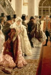 The Woman of Fashion (La Mondaine), 1883-5 (oil on canvas) | Obraz na stenu